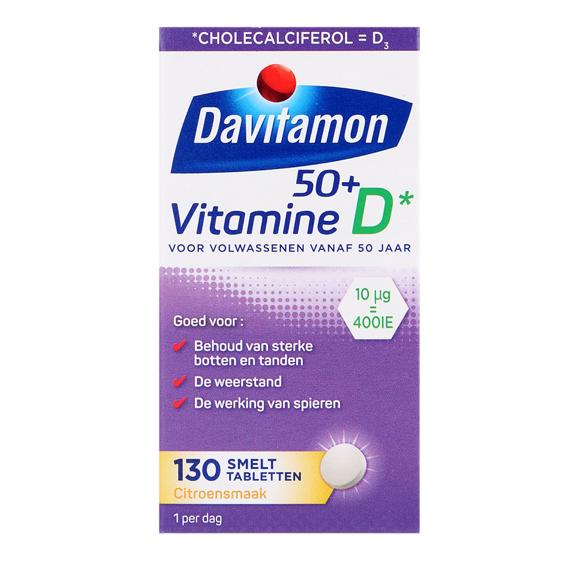 Omringd Malawi Componeren Vitamine D smelttabletten 50+, 130 stuks online bestellen? | Coop.nl | Coop
