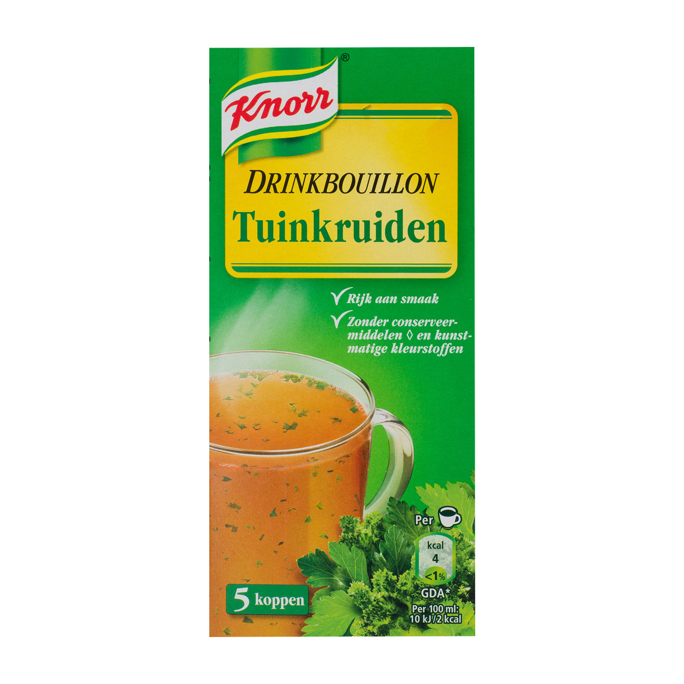 Knorr Drinkbouillon Tuinkruiden Soep online bestellen? Coop.nl