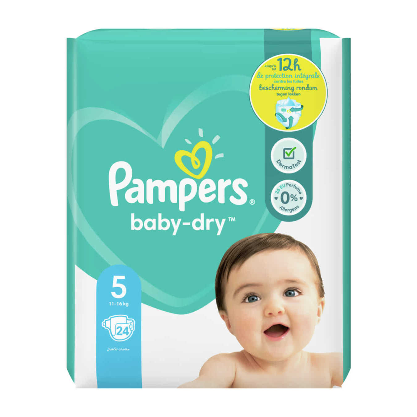 Pampers Baby-Dry luiers 5, 11-16kg online bestellen? | Coop.nl Coop