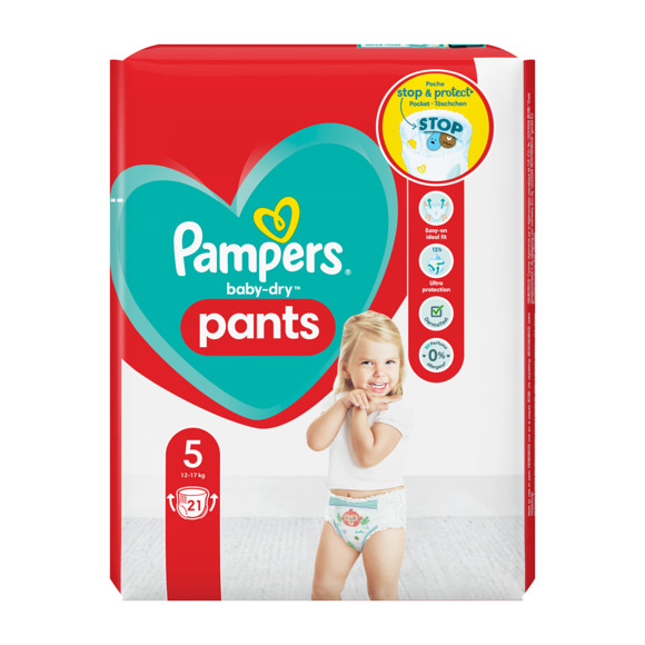 overtuigen Snoep federatie Pampers Baby-Dry Pants luierbroekjes maat 5, 12kg-17kg - Luierbroekjes  online bestellen? | Coop.nl | Coop