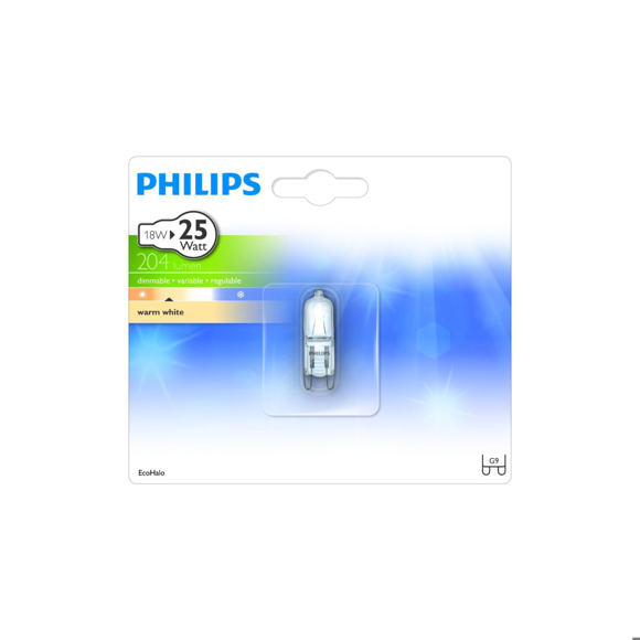 Vooruitzien Dor kwaad Philips Ph halogeen capsule 18W G9 - Huishoudelijke producten online  bestellen? | Coop.nl | Coop