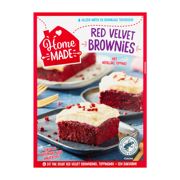 Vorm van het schip Goederen kanaal Homemade Brownies red velvet - Bakproducten en zelfmaak desserts online  bestellen? | Coop.nl | Coop