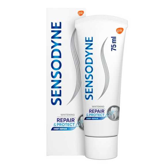 Dom Verdorren baseren Sensodyne repair & protect deep repair whitening tandpasta voor gevoelige  tanden online bestellen? | Coop.nl | Coop