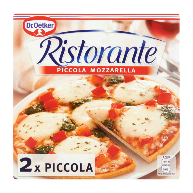 Dr. Oetker Mini Pizza Ristorante Piccola Mozzarella online bestellen
