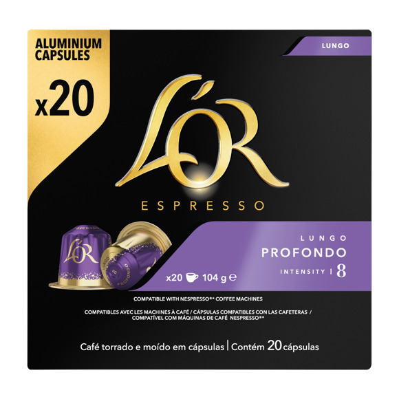 Schiereiland Actuator Dankbaar L'Or Lungo Profondo koffiecups voordeelpak - Koffie online bestellen? |  Coop.nl | Coop