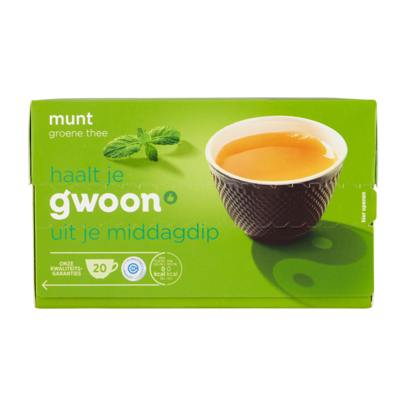 Relatie zag Ga naar het circuit g'woon Groene thee munt online bestellen? | Coop.nl | Coop