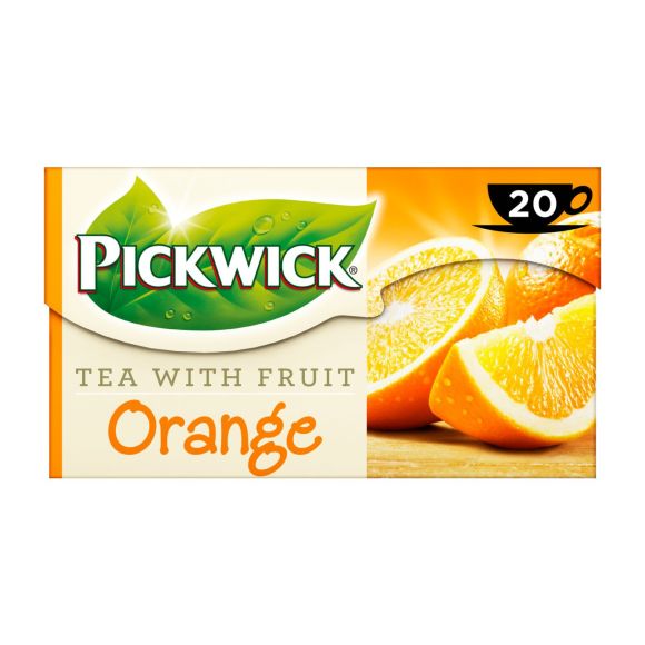 Bank fossiel Syndicaat Pickwick Sinaasappel fruit thee online bestellen? | Coop.nl | Coop