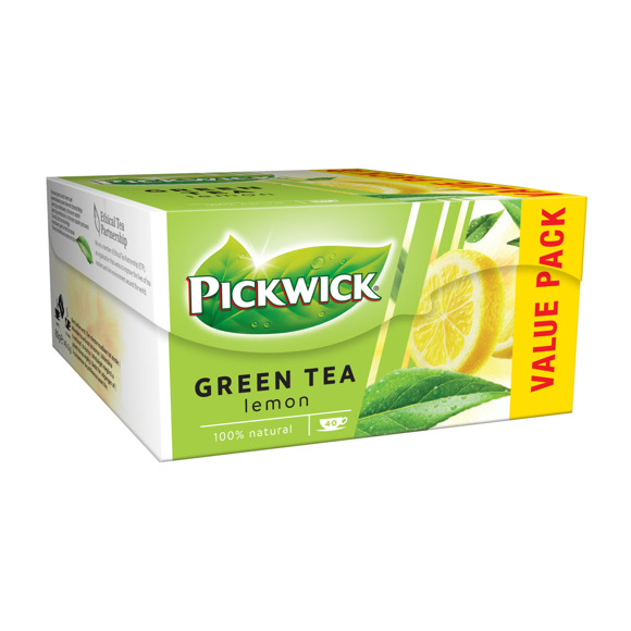Metafoor Samenpersen Precies Pickwick Lemon groene thee - Koffie en thee online bestellen? | Coop.nl |  Coop
